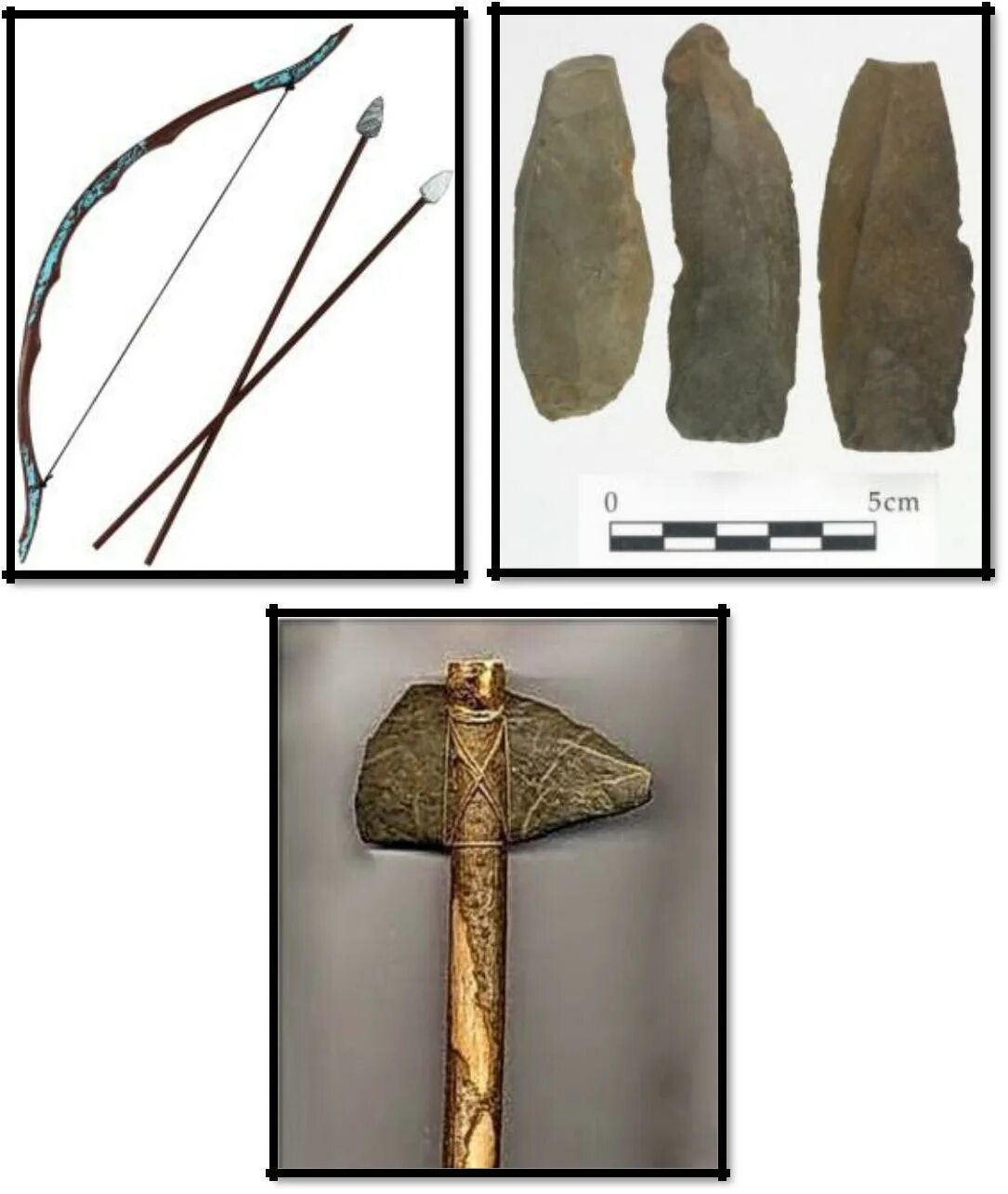 Орудие мезолита лук и стрелы. Орудия труда в период мезолита. Орудия труда у людей мезолита. Лук оружие Неолит.
