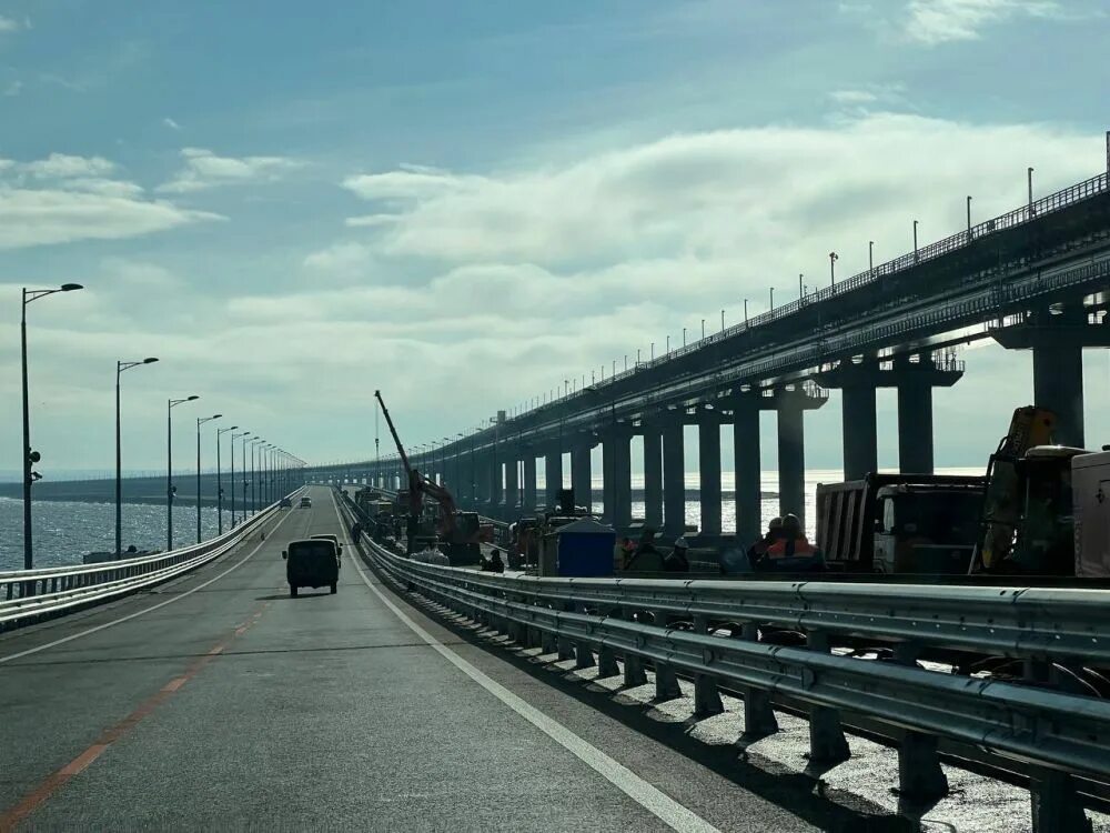 Проезд на крымском мосту сегодня