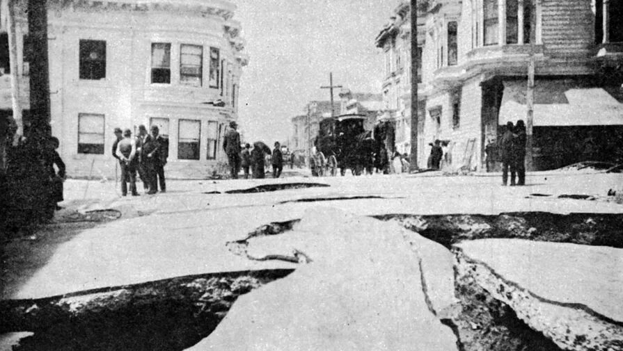 Землетрясение в сан франциско. Землетрясение в Сан Франциско 1906. 1906 США Сан Франциско землетрясение. КОСТРОФА В Сан Франциско в 1906 году. Землетрясение в США 1906.