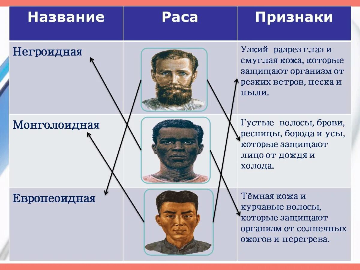 Таблица негроидной расы. Таблица европеоидная монголоидная негроидная. 4 Расы людей европеоидная монголоидная негроидная и. Человеческие расы. Разрез глазу негроидной расы.