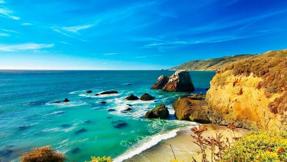 Побережье океана. Тасмания пляжи. Парк цицикама юар. Дикие пляжи приморского края. Пляж «дикий берег» юар.