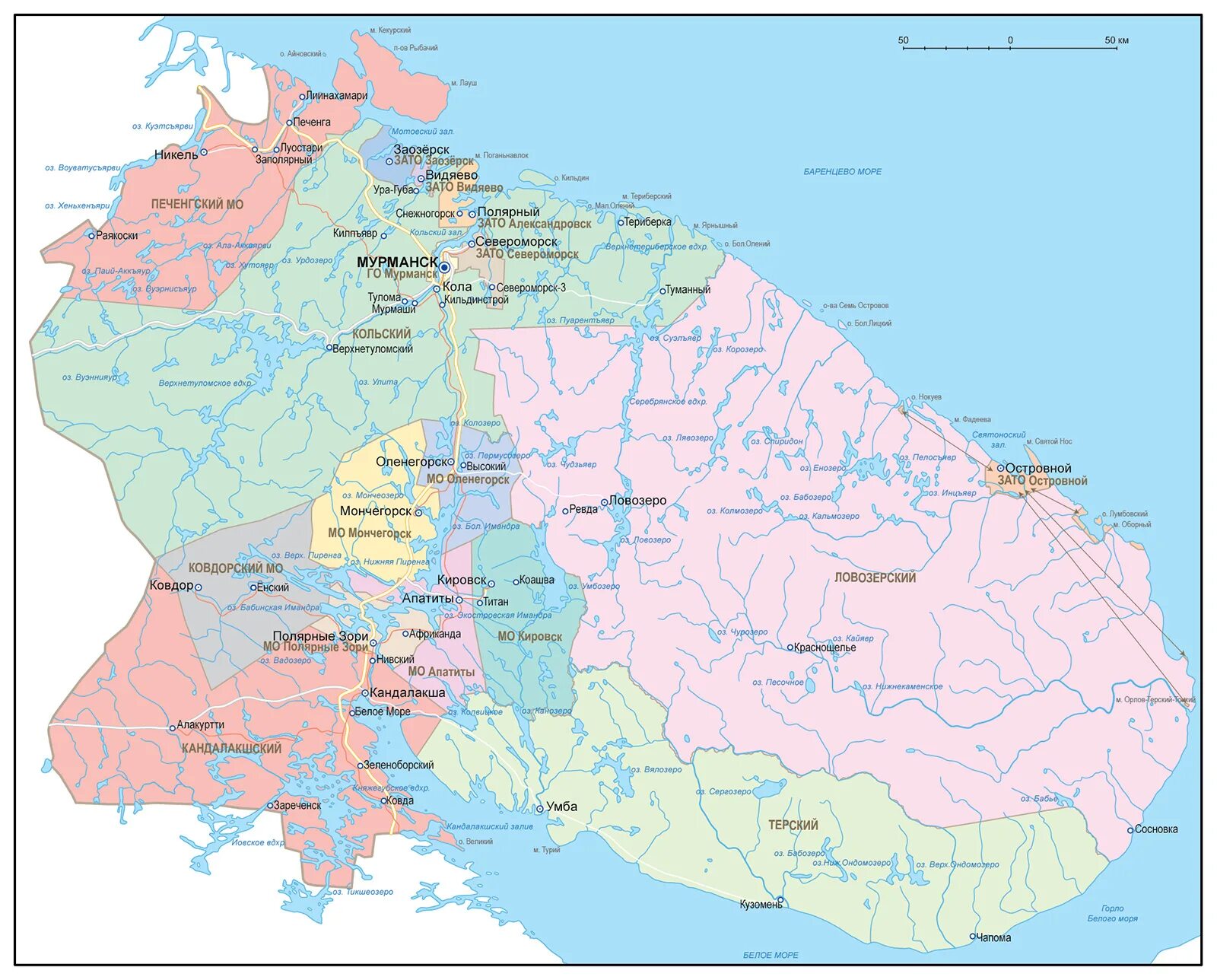 Карта дорог мурманска. Карта Мурманской области с городами подробная. Административная карта Мурманской области подробная. Карта Мурманской области с городами. Карта Мурманской области подробная.