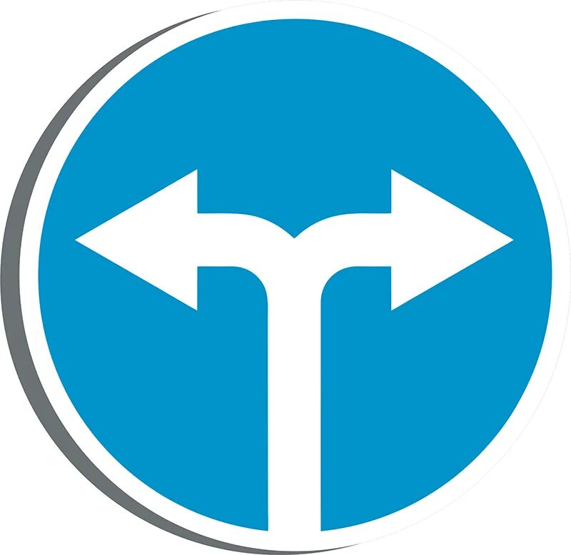 Дорожный знак 4. 6 движение направо или налево. Разворот при знаке движение прямо. Дорожный знак 4. 2 движение направо.