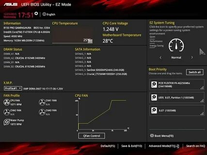 Cpu fan control