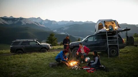 Camping friends