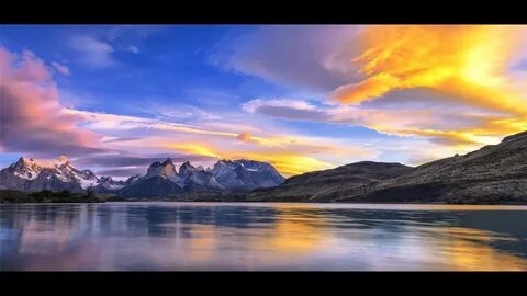 Солнце вода горы