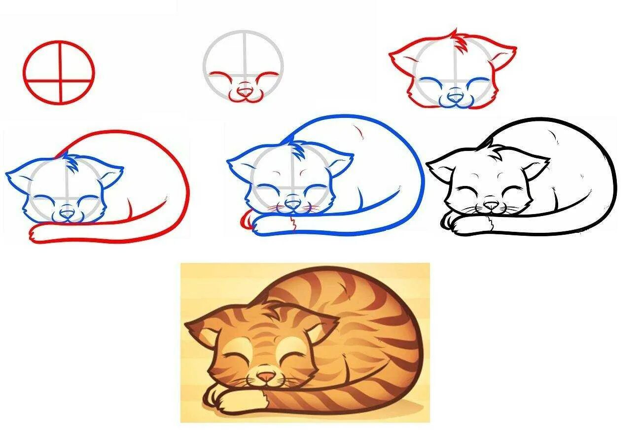 Рисуем кота с детьми. Пошаговое рисование кота для детей. Поэтапное рисование котенка для детей. Рисунок котенка поэтапно. Поэтапный рисунок котенка для детей.