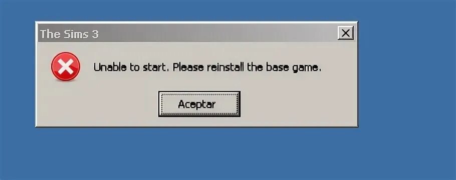 Unable to start please reinstall the Base game SIMS 3. Симс 4 unable to open. SIMS 3 ошибка unable to start please reinstall the Base game при запуске симс. Unable to start please reinstall the Base game перевод на русский.