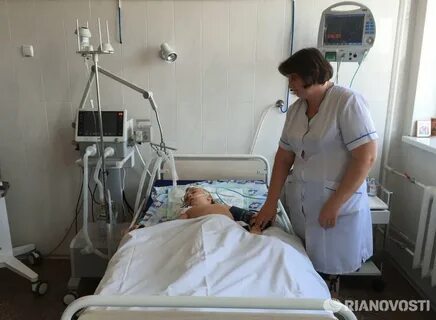 В больнице в тяжелом