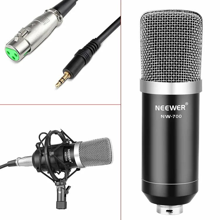 Не определяет микрофон. Конденсаторный микрофон bm800. микрофон бм 800. neewer nw-700. neewer микрофон.