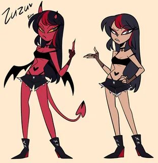 My succubus Oc! 🖤 . . 