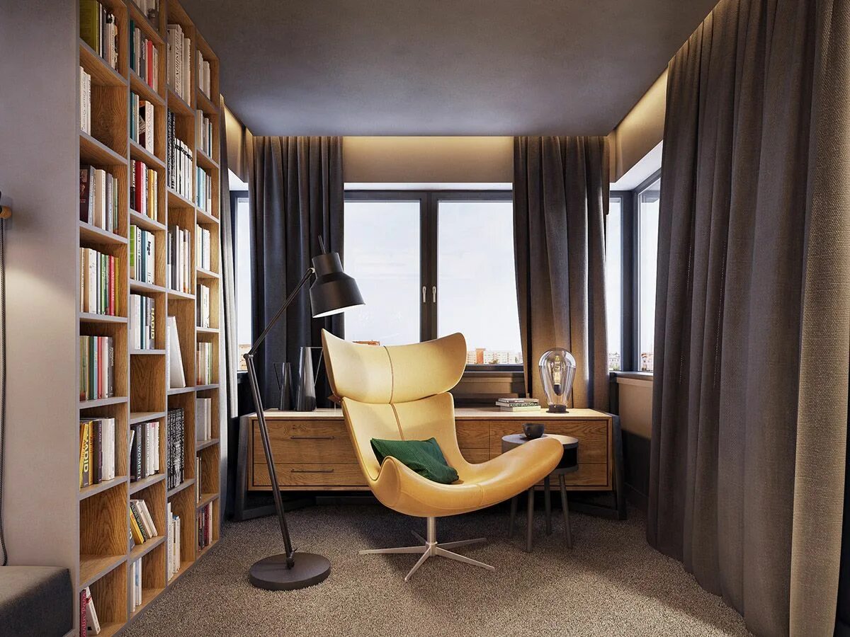 Comfortable reading Room. Feature rich