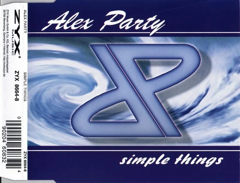 Maxi cd. Eurodance синглы. Alex Party. Формат Single. Simple things.