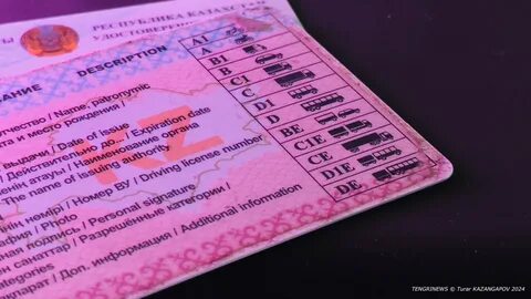 В России больше не действуют водительские права Казахстана