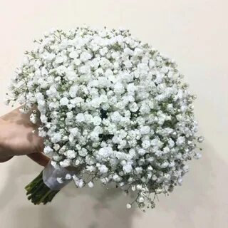 Средний букет гипсофил