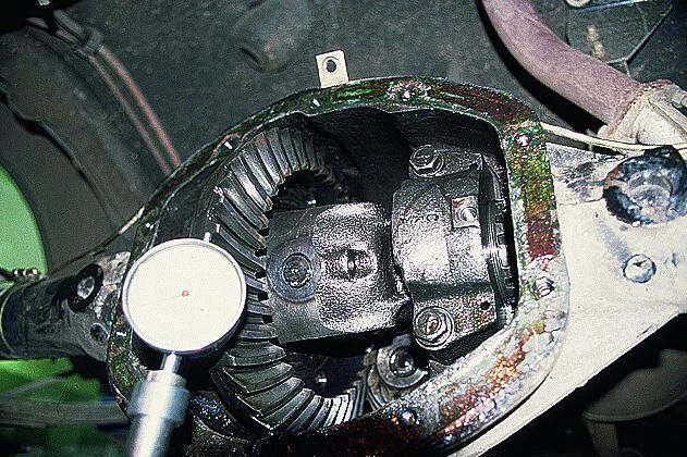 Проверка бокового зазора в зацеплении шестерен главной передачи. Приспособление для регулировки редуктора ваз 2101. Регулировка редуктора нива. Зазор редуктора. Редуктор заднего моста уаз спайсер.