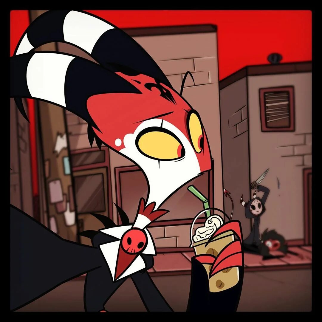 Blitzo helluva boss. Blitz helluva boss. helluva boss blitz art. helluva boss blitzos. адский босс блиц инстаграмм.