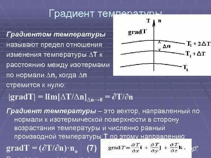 Градиент изменения. Продольный (осевой) температурный градиент. понятие градиента температуры. как вычислить градиент температуры. температурный градиент формула.