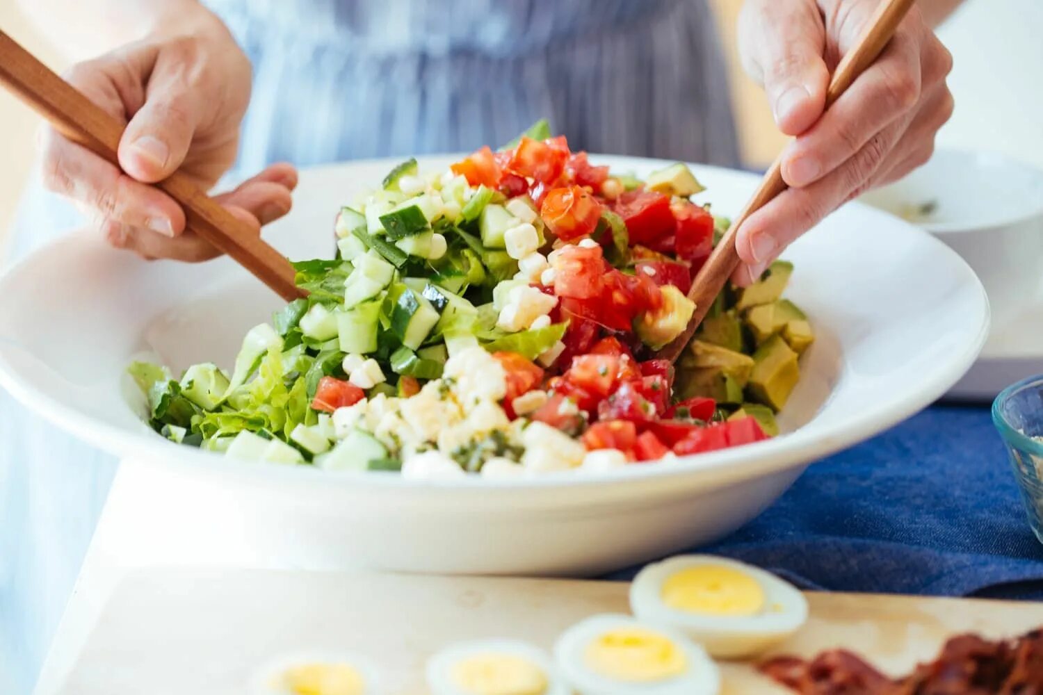 Many salad