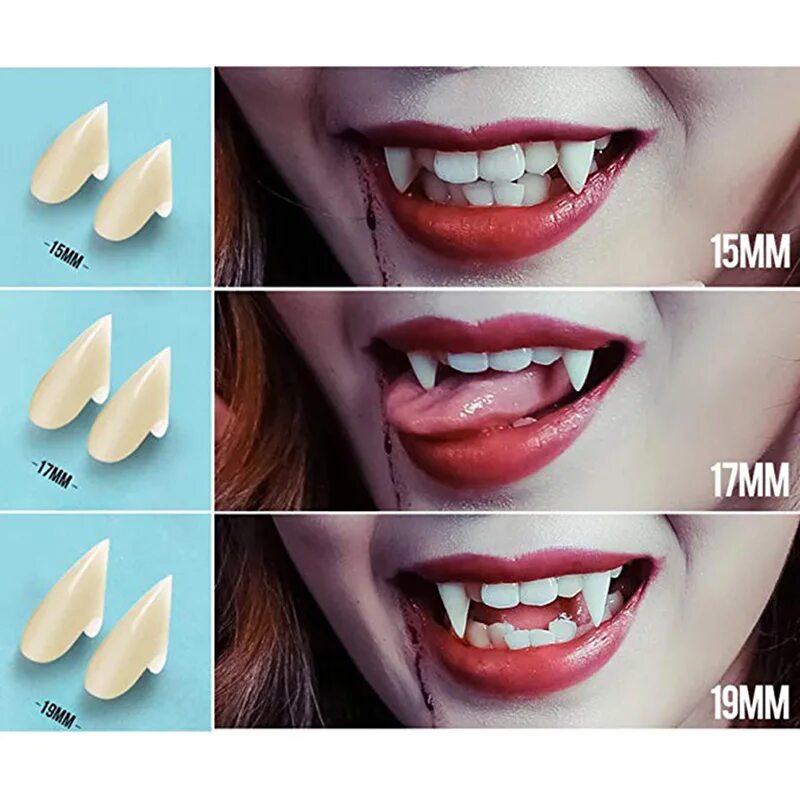 Что делают клыки зубы. Накладные клыки. Пластмассовые клыки.