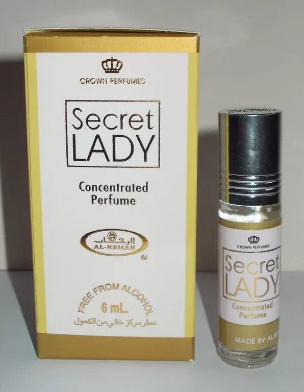 Secret Lady Crown Perfumes масляные духи. Аль Рехаб секрет леди. Духи Аль Рехаб секрет леди. Crown Perfumes 6 ml Secret Lady.