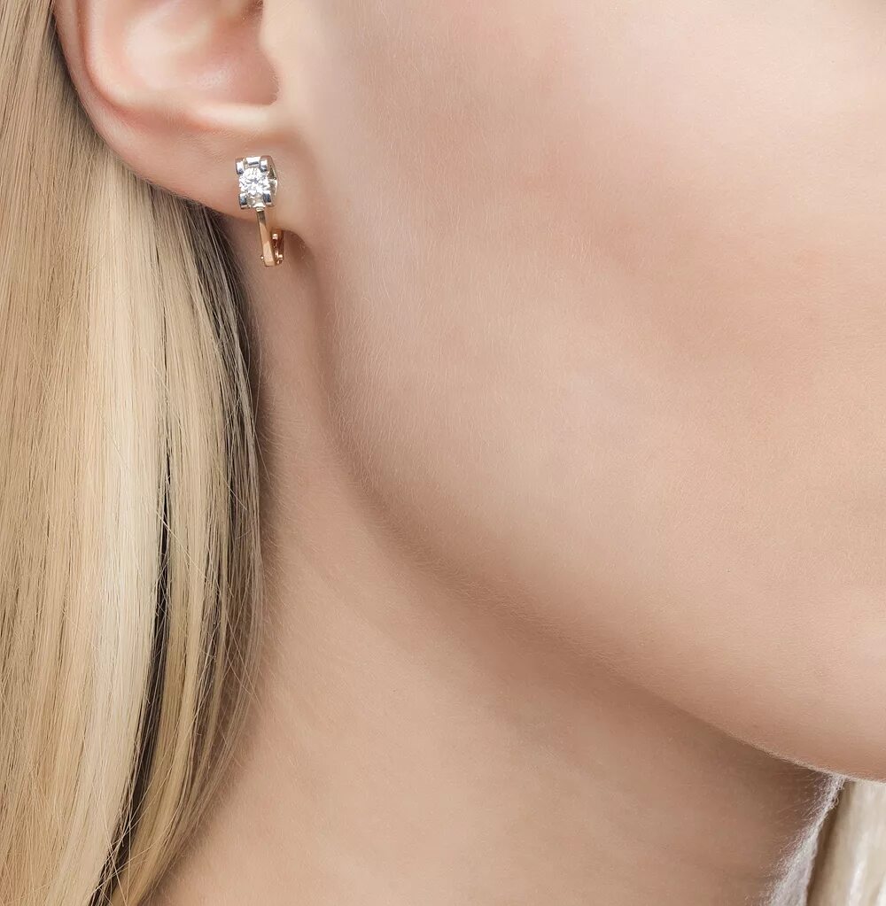 Золото Цвет кристалл серьги обруча для Для женщин Кристалл Brinco Хооп Earrrings