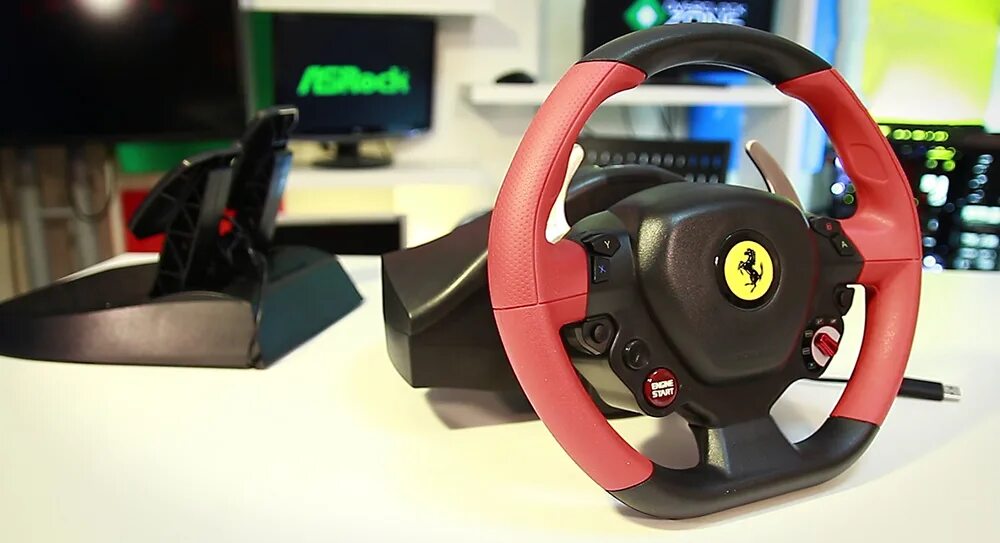 Драйвера thrustmaster ferrari. Руль Thrustmaster Ferrari 458 Spider Racing Wheel для Xbox one. Руль Thrustmaster Ferrari для Xbox one. Руль для Xbox 360 Thrustmaster Ferrari. Переходник на Thrustmaster Ferrari 458 Spider Racing Wheel.