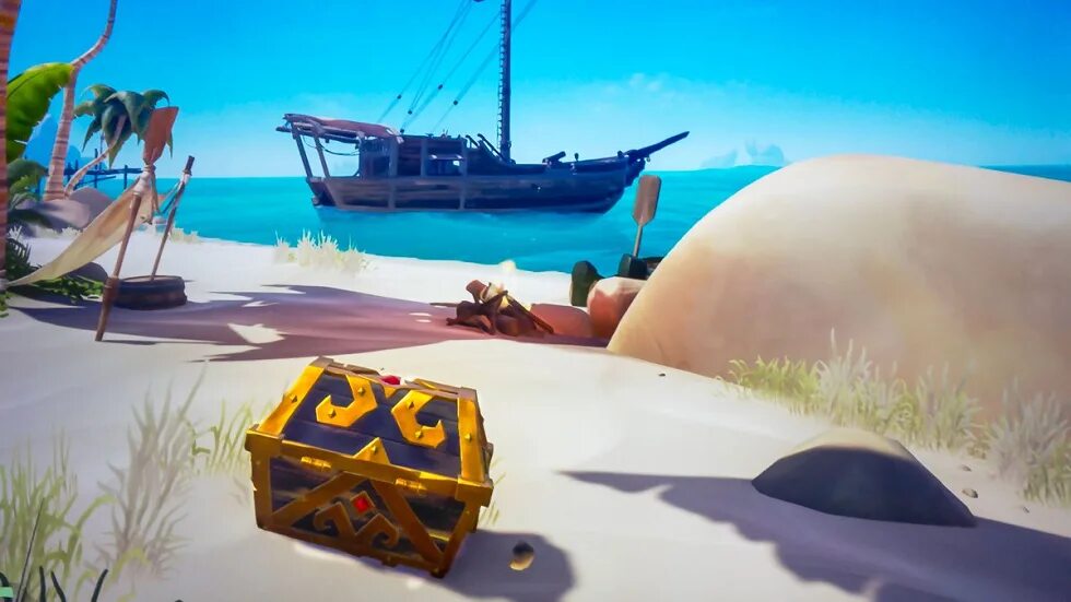 Sea of thieves клад. Остров полумесяца sea of thieves. остров долина кладов sea of thieves. острова sea of thieves.