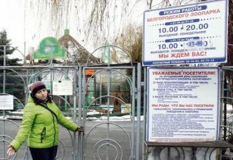 Зоопарк расписание