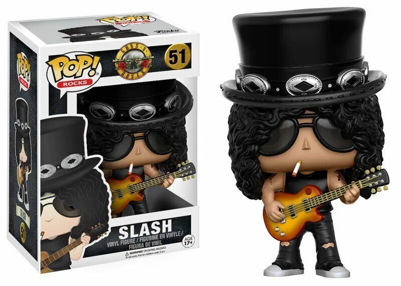 Фигурка Funko Pop Rocks: Guns n' Roses. Funko Pop Rocks: Slash. Фигурки музыкантов Funko Pop. Гитаристы ФАНКО поп.