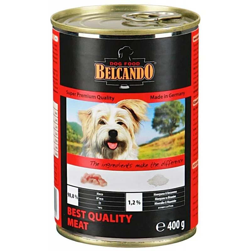 Белькандо корм для собак. Корм для собак Belcando состав 400гр. Корм для собак Belcando отборное мясо (0.4 кг) 24 шт.. Belcando корм для собак влажный.