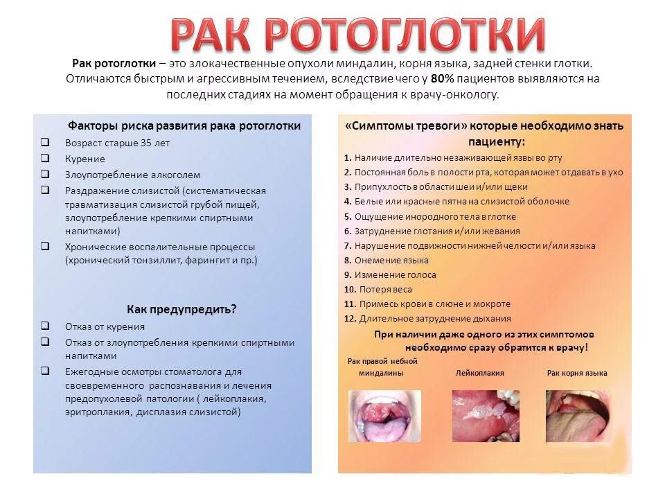 Начальная стадия опухоли горла. Злокачественные новообразования гортани. Неприятные анализы