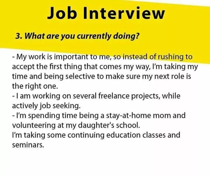 Best interview answers