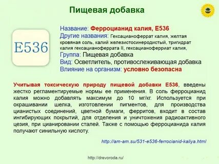Соль е добавка