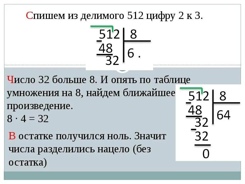 Деление в столбик 2 5