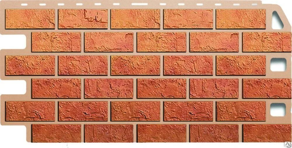 гибкий кирпич фасадный