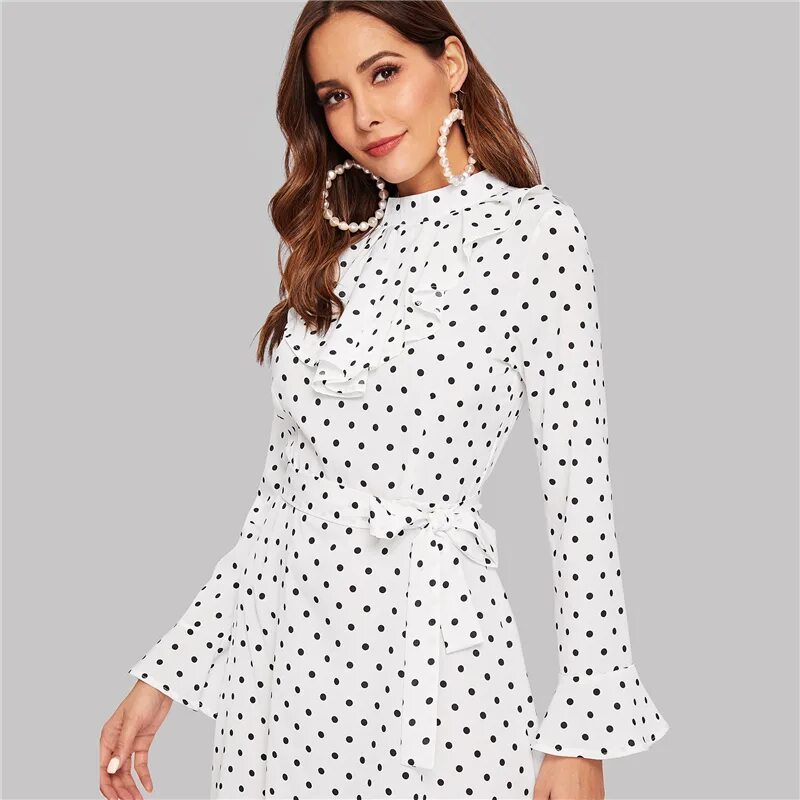 Короткое платье в горошек. Черное платье в горошек. Хлопковое платье в горох. Платье в горошек с длинным рукавом голубое. Платье в горошек с длинным рукавом.