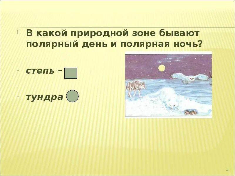 Сообщение полярные дни и ночи