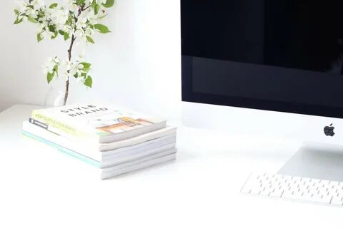 The books on my desk