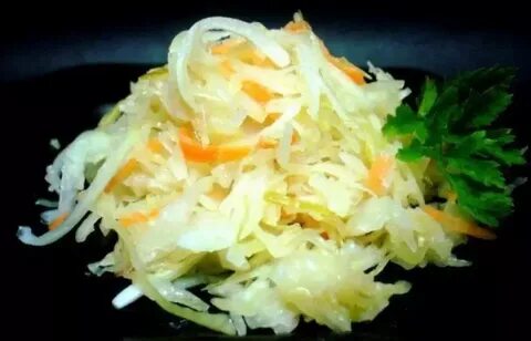 Соленая капуста без быстрого
