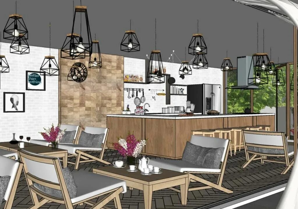 Sketchup интерьер. Скетчап интерьер кафе. скетчап для дизайнеров интерьера. 3д визуализация в скетчап. барная стойка модель скетчап.