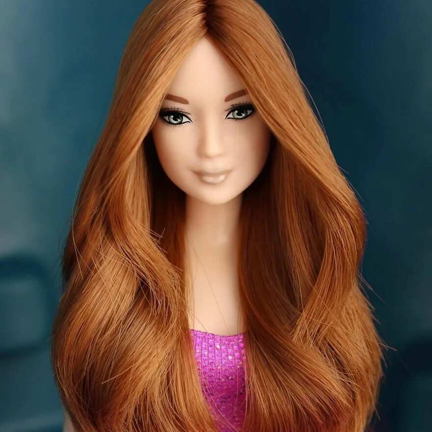 Кукла Барби рыжая. Кукла с рыжими волосами. Барби рыжеволосая. Какие волосы были у куклы
