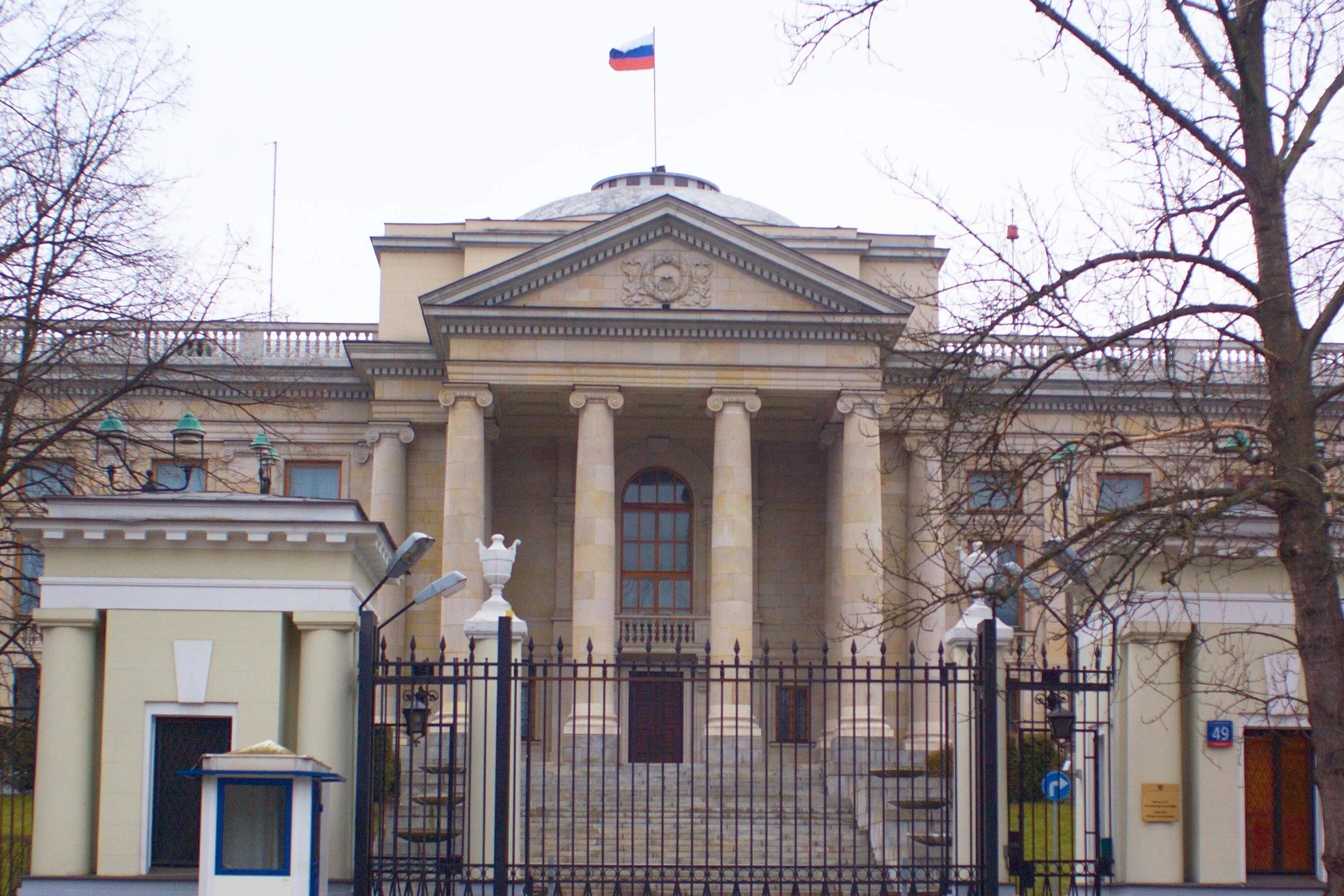 Посольство россии в польше