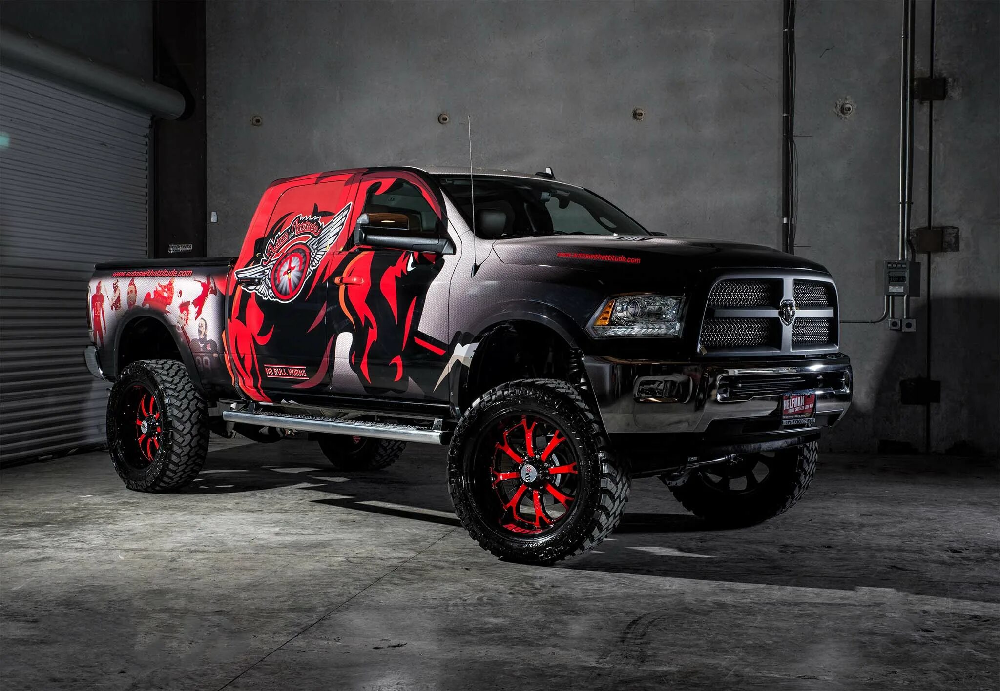 Dodge Ram 2500 Custom. Dodge Ram 2023 Tuning. Red dodge Ram 2500. Dodge Ram тюнингованный.