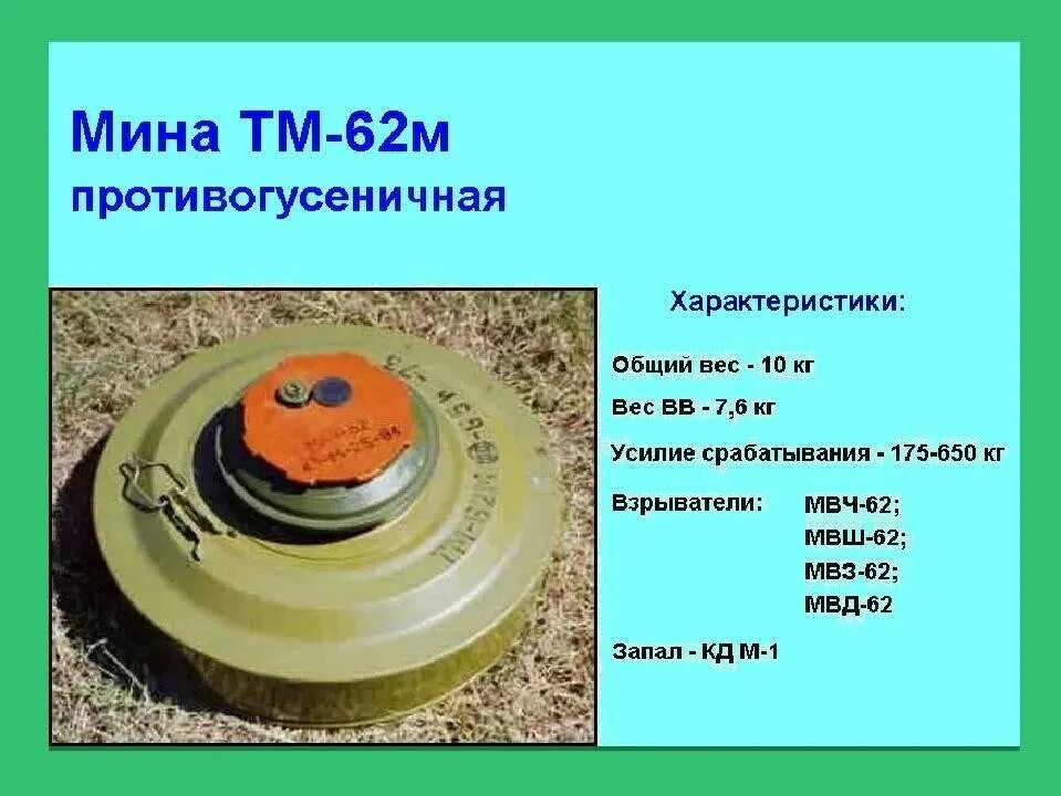 ТТХ мины ТМ-62м. ТМ-62м противотанковая мина ТТХ. Противотанковая мина ТМ-62. ТМ 62м взрыватель. 1 мина вес