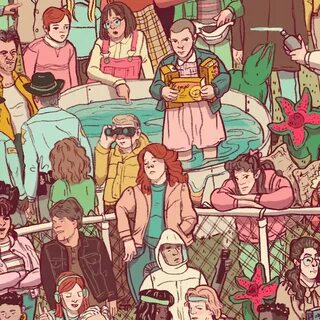 Stranger Things Cool Fan Art From 21 Artists.