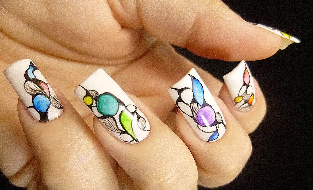 Painting nails. Маникюр абстракция. Маникюр с рисунком. Маникюр акриловыми красками. Маникюр акварельными красками.