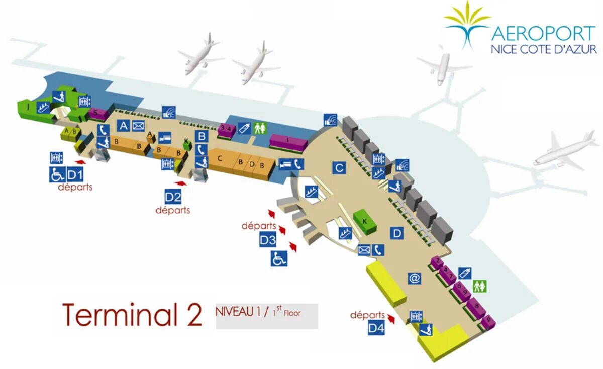 Терминал 2d. Схема аэропорта Ниццы. Карта аэропорта Пудун терминал 1. Схема аэропорта Ниццы терминал 2. Аэропорт Ниццы терминал 1.