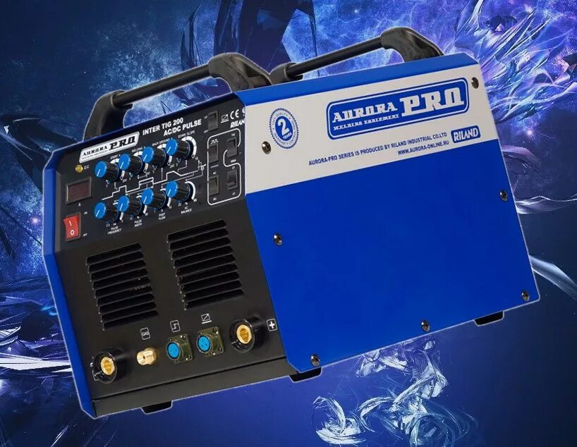 Aurora pro inter 200 pulse. Aurora Inter Tig 200 AC/DC Pulse, Tig, MMA. Аппарат аргонодуговой сварки AURORAPRO Inter Tig 200 AC/DC Pulse (Tig+MMA) MOSFET.