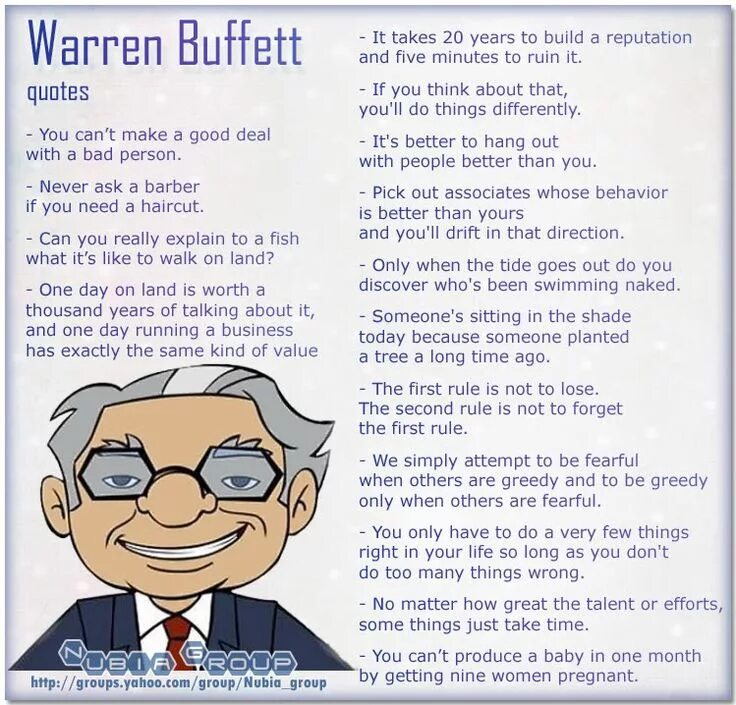 Warren buffet rules in 8 minutes
